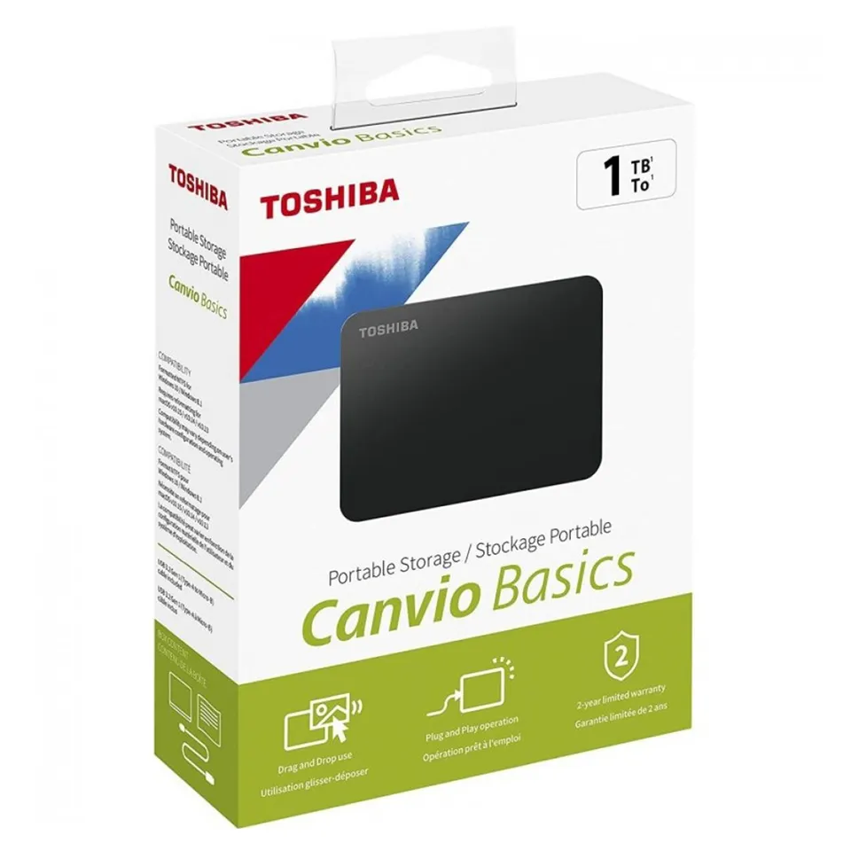 Toshiba 1 TB External HDD